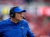 Florida Gators head coach Dan Mullen looks on during the Georgia game-1280x853