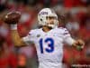 Florida Gators quarterback Feleipe Franks throws against Georgia-1280x853