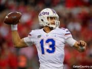 Florida Gators quarterback Feleipe Franks throws against Georgia-1280x853