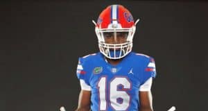 Florida Gators safety target Lewis Cine during his official visit to UF- 1280x1922