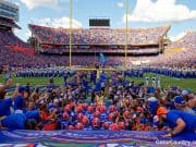 The Florida Gators exit the tunnel before the LSU game 2018- 1280x866