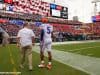 University of Florida cornerback C.J. Henderson walks off of the field with a back injury in a loss to the Georgia Bulldogs- Florida Gators football- 1280x852