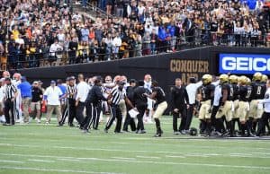 Vanderbilt and the Florida Gators argue on the field- 1280x748