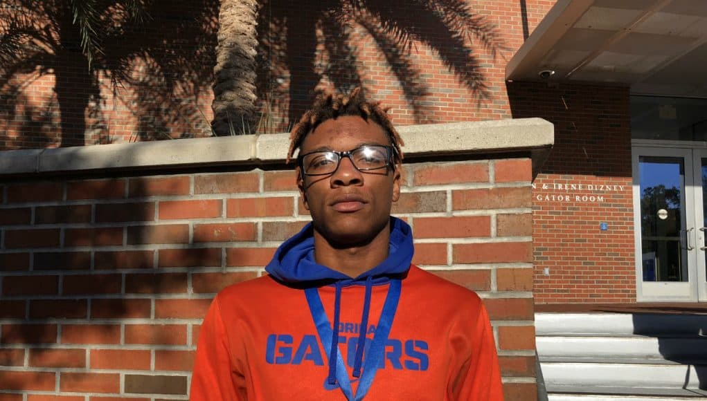 2020 Florida Gators quarterback commit Anthony Richardson visiting Florida- 1280x960