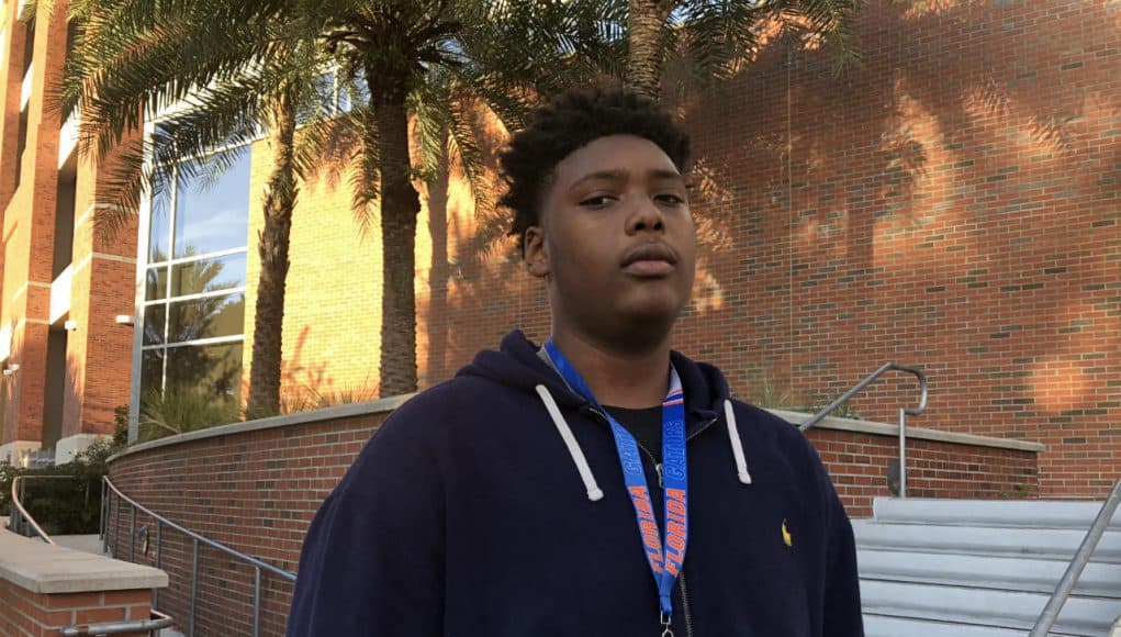 2021 Florida Gators offensive line commit George Jackson- 1280x960