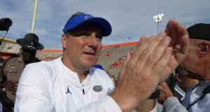 Florida Gators head coach Dan Mullen after the win over South Carolina- 1280x852