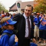 Florida Gators head coach Dan Mullen before Florida vs FSU 2018- 1280x853