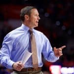 Florida Gators head coach Mike White coaches against Charleston Southern-1280x853