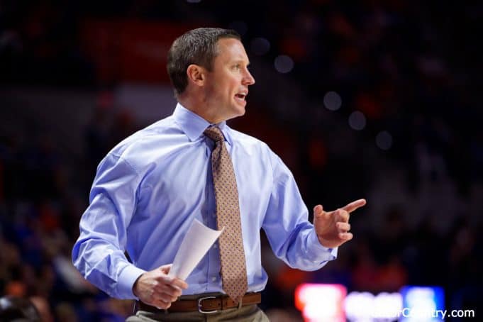 Florida Gators head coach Mike White coaches against Charleston Southern-1280x853