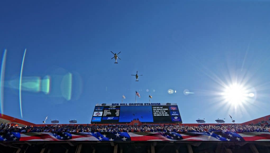 Flyover before the Florida Gators took on Missouri- 1280x852