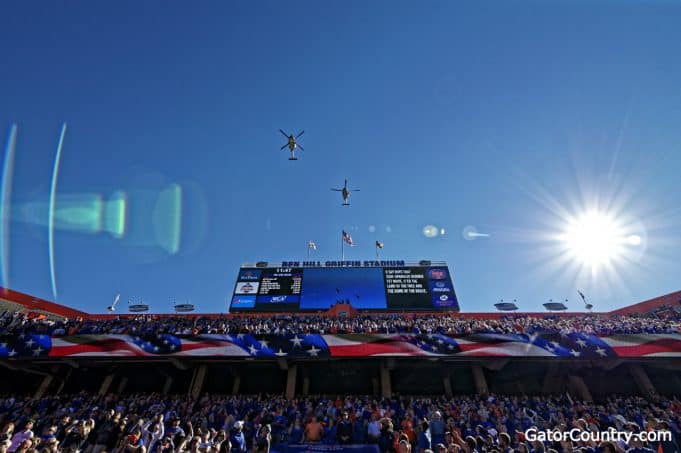 Flyover before the Florida Gators took on Missouri- 1280x852