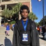 South Carolina offensive line commit Issiah Walker visiting the Florida Gators- 1280x960