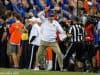 University of Florida head football coach Dan Mullen reacts to a call during a 38-17 loss to the Missouri Tigers- Florida Gators football- 1280x853
