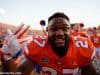 University of Florida running back Dameon Pierce celebrates the Florida Gators win over Colorado State- Florida Gators football- 1280x853
