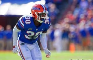 Florida Gators safety Amari Burney during the first half as the Florida Gators defeat tne Idaho Vandals 63-10 - Florida Gators Football - 1280x853