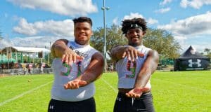 Florida Gators tight end signee Keon Zipperer and offensive line signee Deyavie Hammond-1280x852