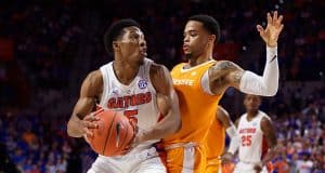 KeVaughn Allen in the second half as the Florida Gators fall to Tennessee - Florida Gators Basketball - 1280x854