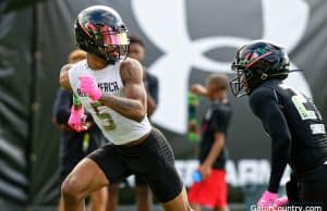 Florida Gators WR commit Arjei Henderson at Under Armour- 1280x853