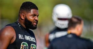 Florida Gators defensive line target Charles Moore at Under Armour-1280x853