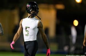 Florida Gators receiver target Ariej Henderson at Under Armour practice-1280x853