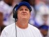University of Florida defensive line coach Sal Sunseri on the field before the Florida Gators game against Georgia- Florida Gators football- 1280x853