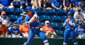 Lindaman’s grand slam pushes Florida Gators softball past LSU Florida Gators catcher Kendyl Lindaman hits against Illinois State- 1280x853