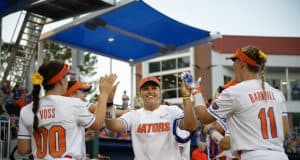 Florida Gators softball earns #5 national seed Florida Gators left fielder Amanda Lorenz in 2019- 1280x853