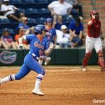 Florida Gators outfielder Alex Voss hits a home run against Illinois State- 1280x853
