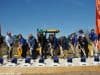 Members of the University of Florida athletic association and President Kent Fuchs break ground on the Florida Gators new baseball stadium- Florida Gators baseball- 1280x850