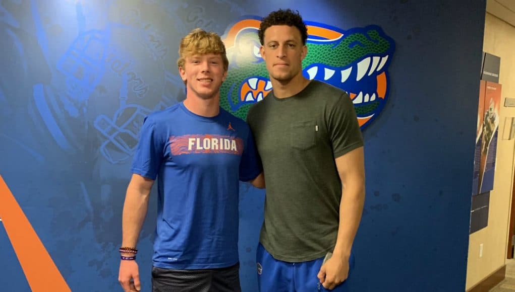 2021 quarterback Brock Vandagriff visiting the Florida Gators- 1280x1254