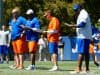 Florida Gators offensive coaching staff watches spring practice- 1280x853