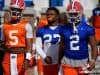 Florida Gators running back Lamical Perine and quarterback Emory Jones- 1280x853