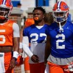Florida Gators running back Lamical Perine and quarterback Emory Jones- 1280x853