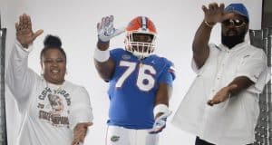Kentucky offensive line commit Richard Leonard visiting the Florida Gators- 1280x1337
