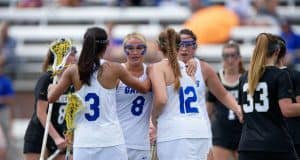 Florida Gators lacrosse preparing for NCAA tournament Florida Gators lacrosse celebrates a goal in 2019- 1280x852