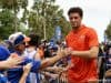 Florida Gators quarterback Feleipe Franks before the Orange and Blue game-1280x853