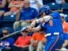 Florida Gators softball infielder Hannah Sipos hits in 2019- 1280x854