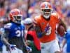 University of Florida receiver Trevon Grimes catches a 65-yard touchdown from Feleipe Franks in the 2019 spring game- Florida Gators football- 1280x852