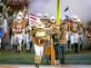 Nov 17, 2018; Austin, TX, USA; Texas Longhorns charge the field before the game against the Iowa State Cyclones at Darrell K Royal-Texas Memorial Stadium. Mandatory Credit: John Gutierrez-USA TODAY Sports