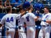University of Florida catcher Brady Smith celebrates after a home run during the Florida Gators 12-8 win over Kentucky- Florida Gators baseball- 1280x853