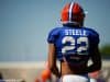 University of Florida defensive back Chris Steele during the Florida Gators sixth spring practice- Florida Gators football- 1280x854