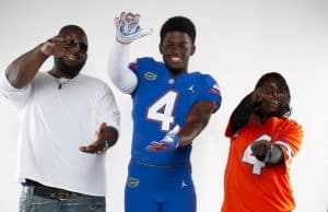 Defensive end Antwaun Powell during his official visit to Florida- 1280x1388
