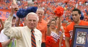 George Edmondson honored before a win over Kentucky in 2008- Florida Gators football- 1280