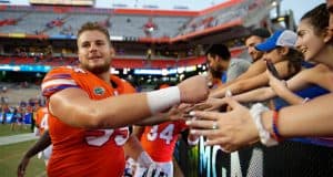 University-of-Florida-offensive-lineman-Noah-Banks-greets-fans-after-the-Orange-and-Blue-game-Florida-Gators-football-1280x853.jpg