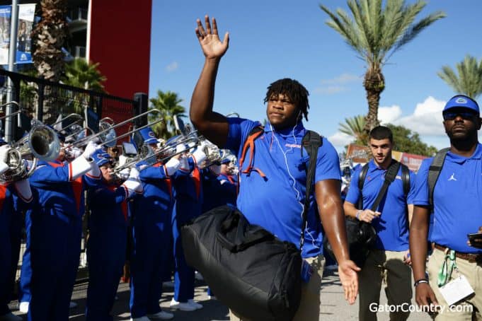 Florida Gators offensive lineman Nick Buchanan (66)-Florida Gators vs Miami Hurricanes 2019-8-24-2019-031- 1280x853