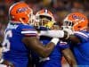 Florida Gators running back Lamical Perine celebrates after scoring against Miami- 1280x852