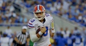 Feleipe Franks carted off field with leg injury Florida Gators QB Feleipe Franks runs against Kentucky- 1280x936