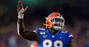 Podcast: Recapping the Florida Gators win over UT-Martin Florida Gators defensive lineman Adam Shuler against UT-Martin- 1280x853