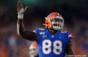 Florida Gators defensive lineman Adam Shuler against UT-Martin- 1280x853