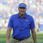 Florida Gators head coach Dan Mullen against Kentucky- 1280x900